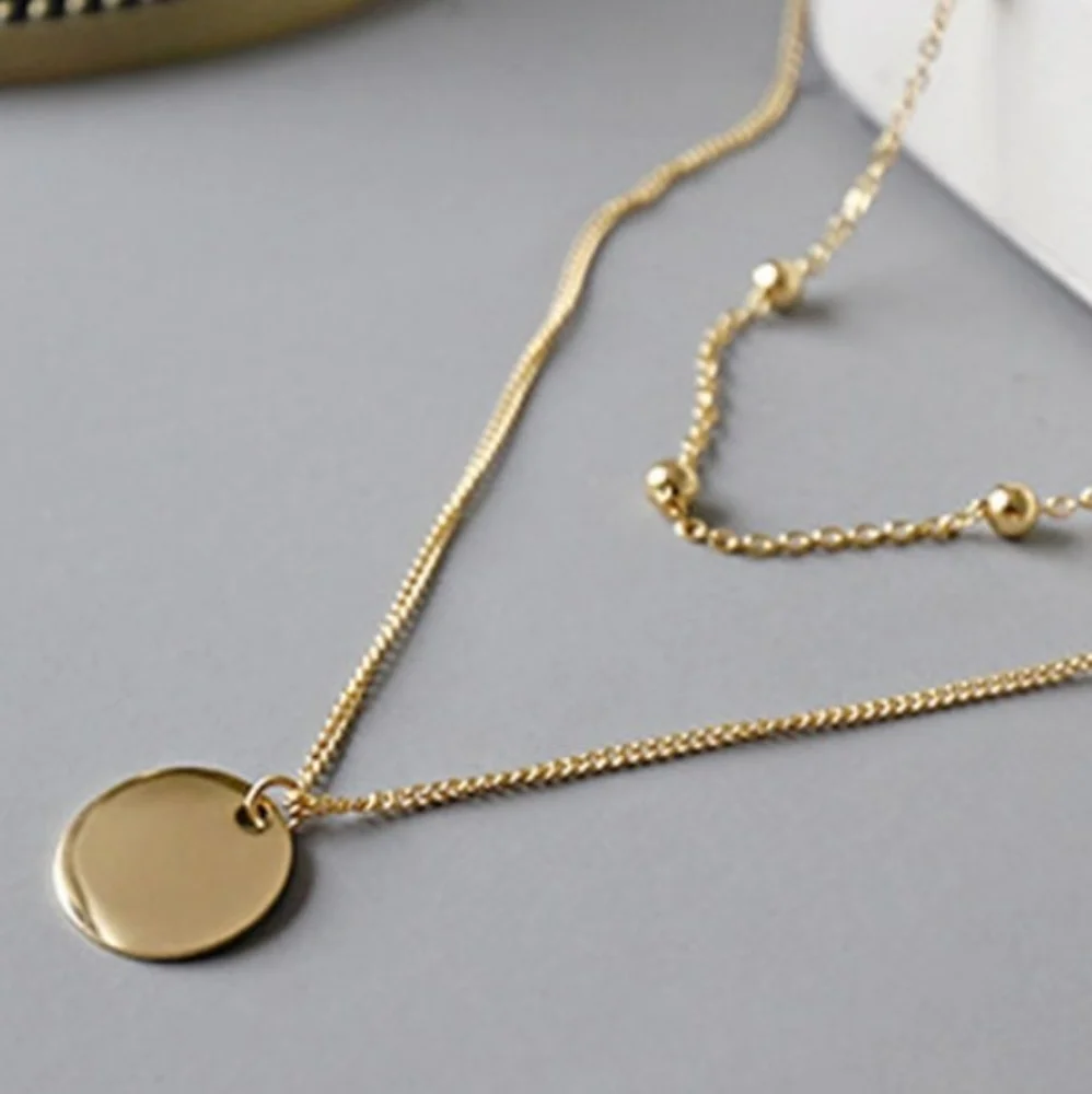 NEW Multi Layer Coin Necklace - Picture 5 of 10
